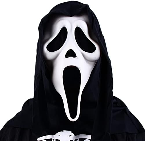 Realistic Halloween Skull Mask Full Head Latex Horror
