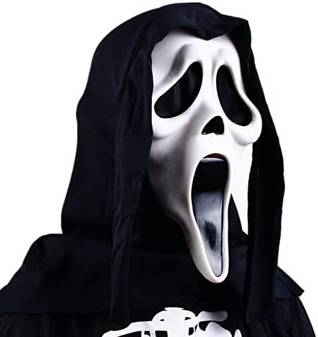 Realistic Halloween Skull Mask Full Head Latex Horror