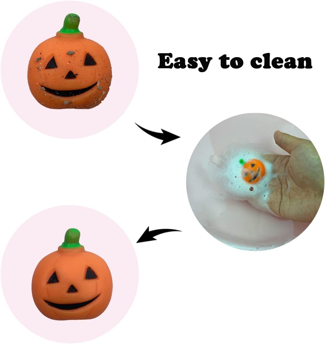 Spooky 100-Pack Halloween Squishy Toys Bulk Favors