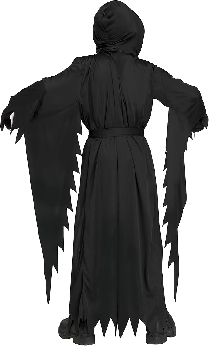 Adult Ghost Costume Black Robe Halloween