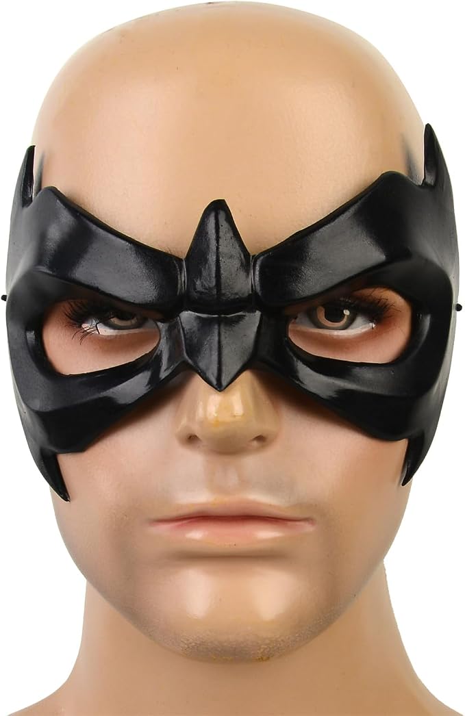 Masquerade Superhero Eye Mask Black Elegant