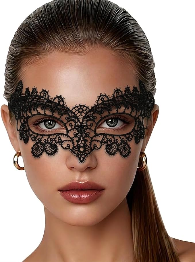 Elegant Lace Masquerade Mask Women Eye Mask