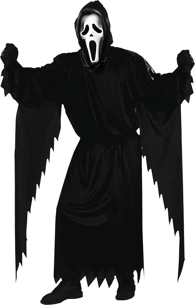 Adult Ghost Costume Black Robe Halloween