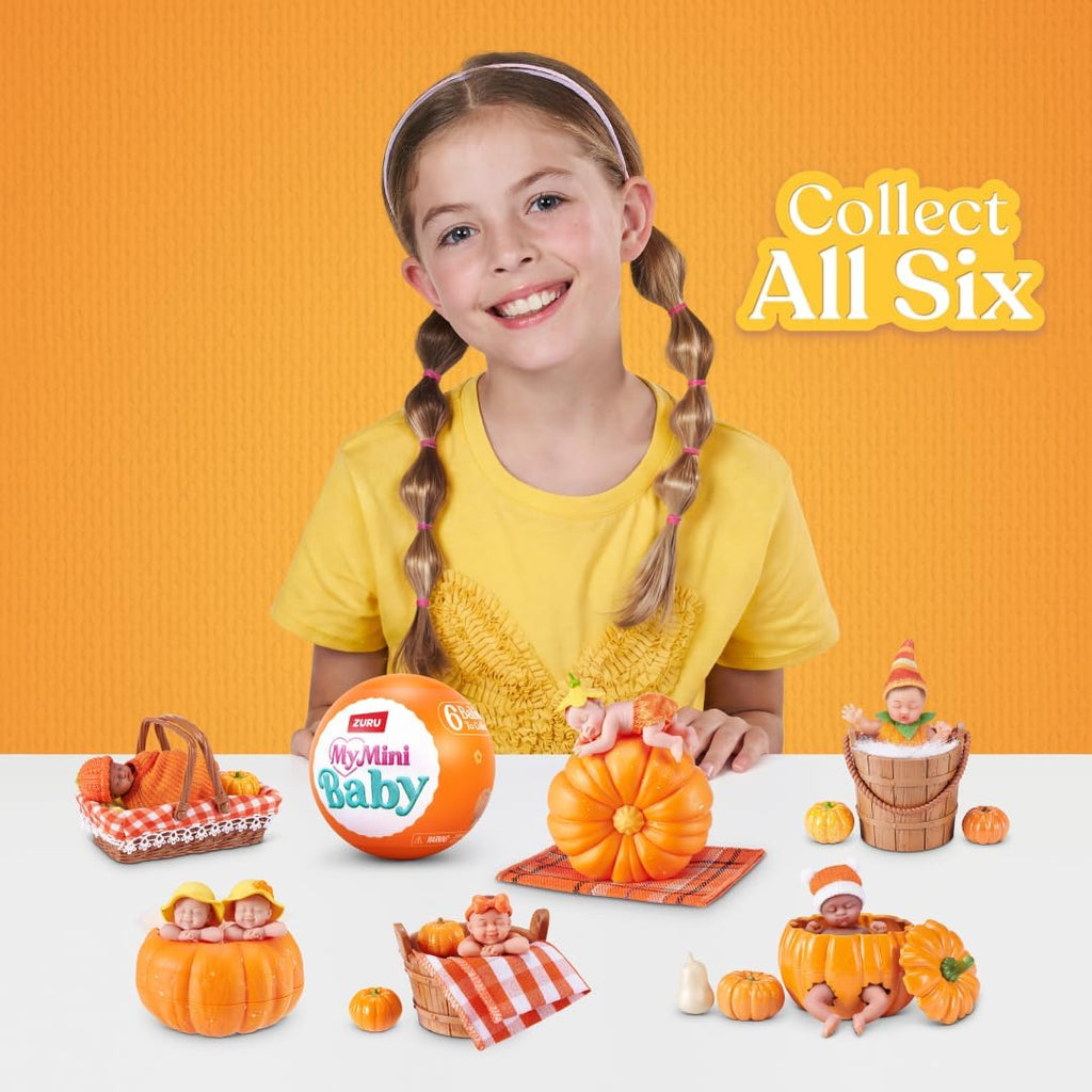 Mini Baby Doll Collectible Fall Themed Surprise