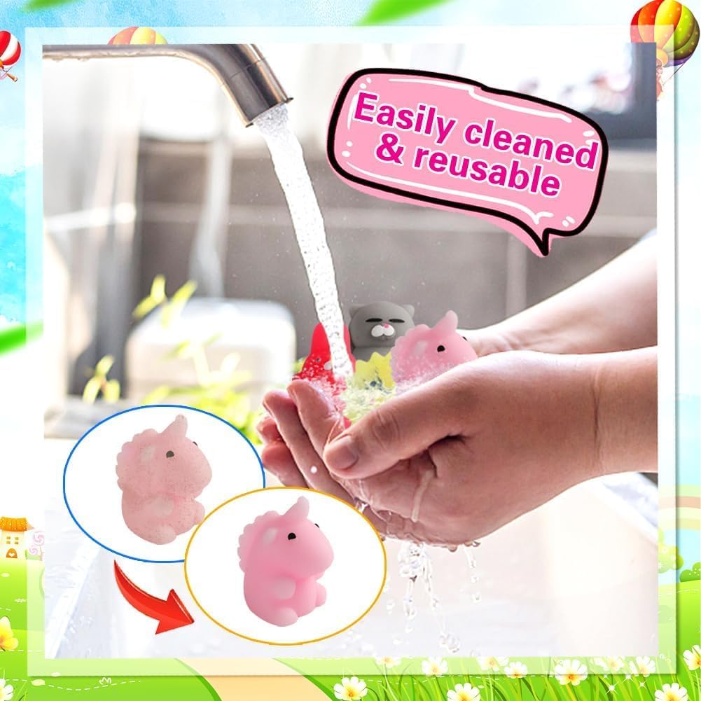 Massive 80-Piece Mochi Squishy Toys Bulk Set
