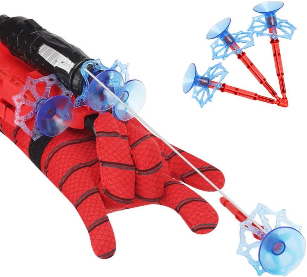 Interactive Spider Web Shooter Toy Kids Role Play