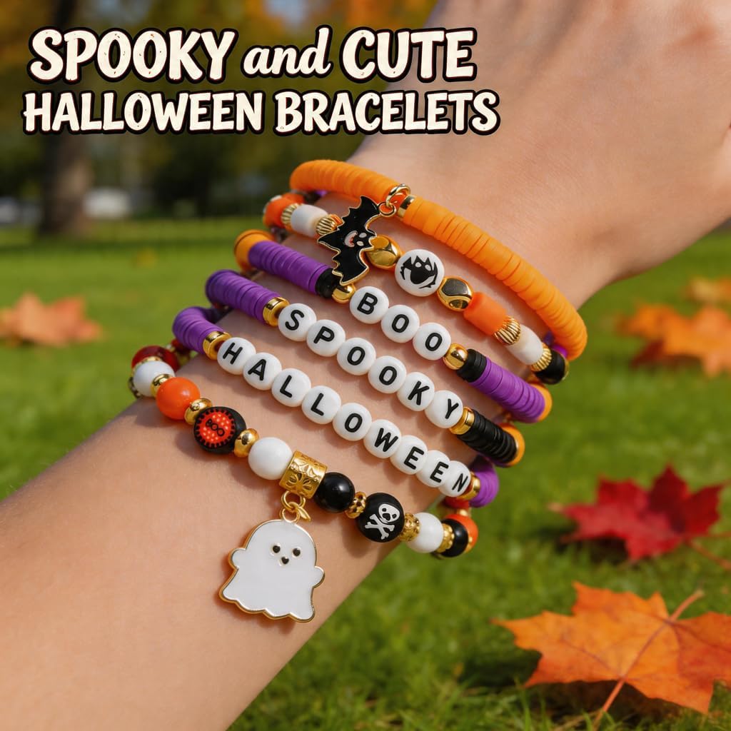 Festive Holiday Charm Bracelets 6-Pack Celebration