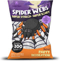 Spooky Halloween Spider Web Decoration 200 Sq