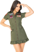 Women's Pilot Costume Flight Attendant Professional