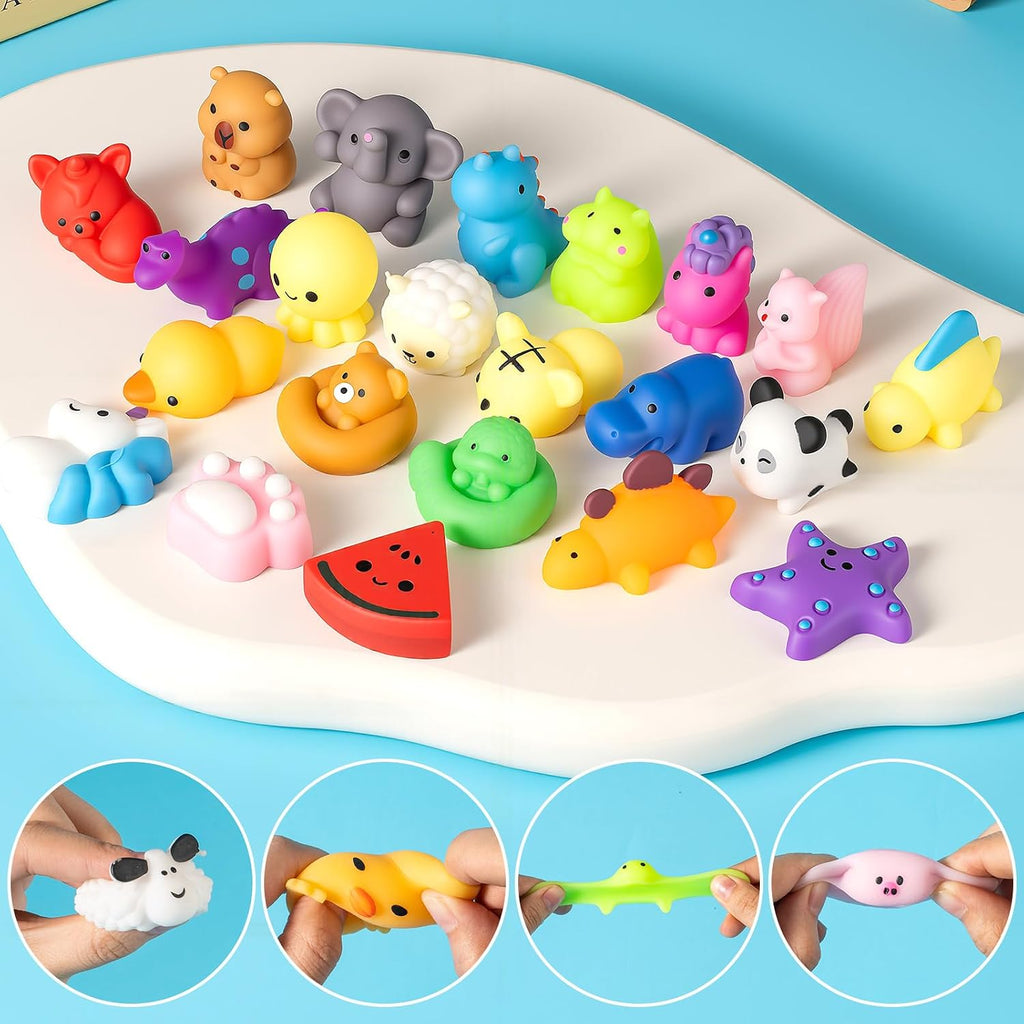 Soft 30-Pack Mochi Squishy Toys Mini Sensory