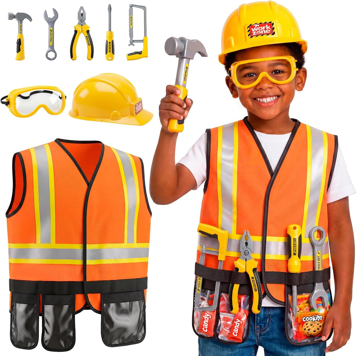 Toddler Tool Set Ages 3-5 Construction