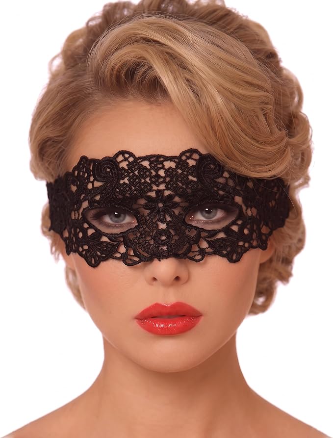 Elegant Lace Masquerade Mask Women Eye Mask