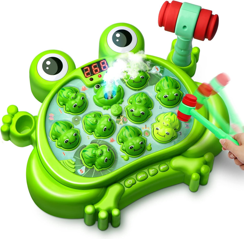 Interactive Toddler Learning Toy Frog Game Sound