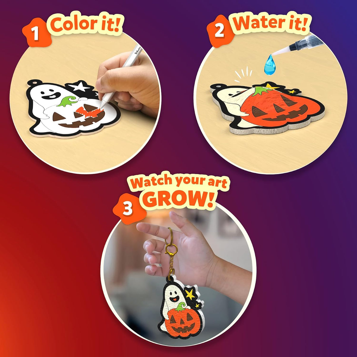 Colorful Water Art Craft Kit for Kids 3D