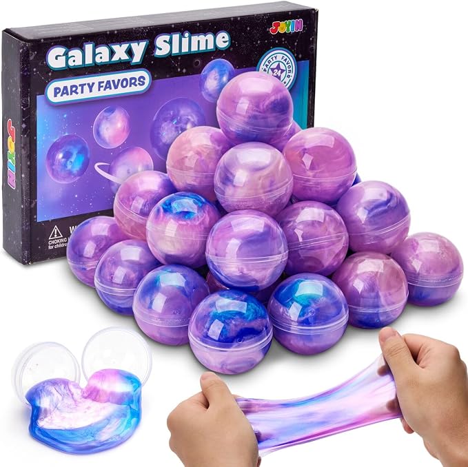 Cosmic 24-Pack Galaxy Slime Balls Party Favors