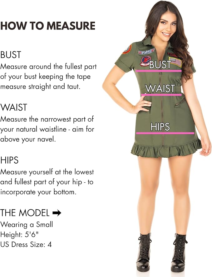 Women's Pilot Costume Flight Attendant Professional