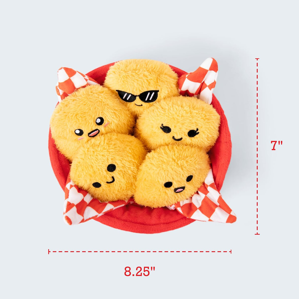 Comfort Chicken Nugget Plush Emotional Support Toy