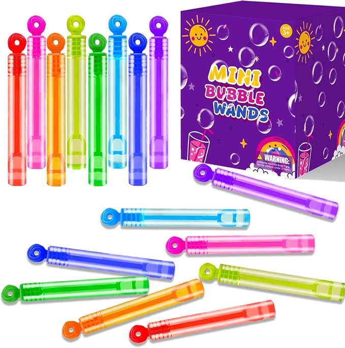 Portable Bubble Wands for Kids Party Favors Outdoor