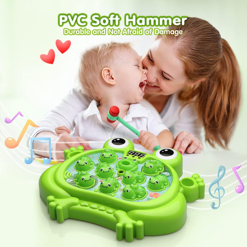 Interactive Toddler Learning Toy Frog Game Sound