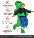 Alien Costume for Kids Inflatable Green