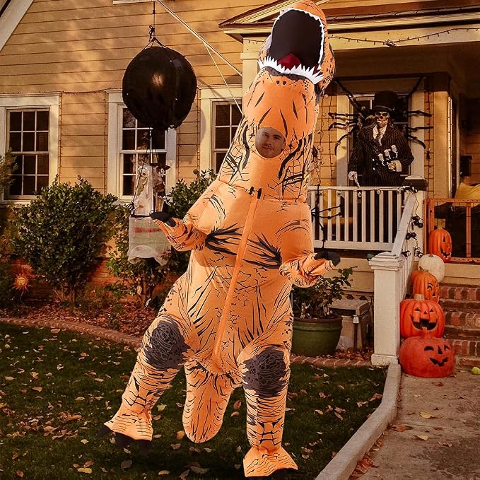 Inflatable Dinosaur Costume T-Rex Adult