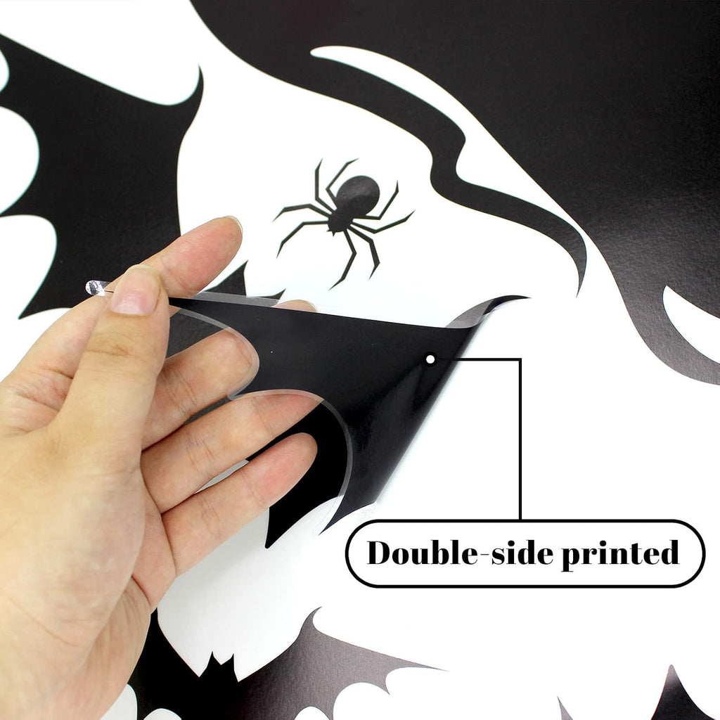 Spooky 44-Piece Halloween Window Clings Decals