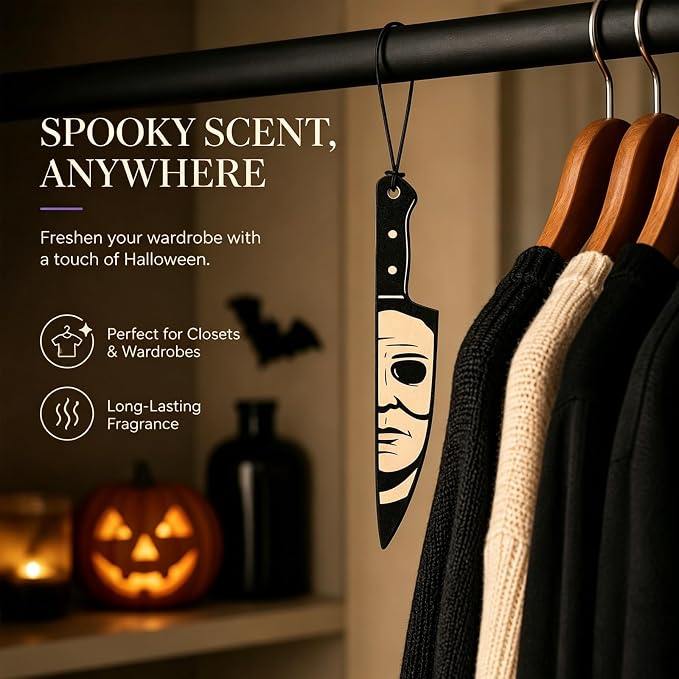Spooky Horror Car Air Fresheners 12-Pack Auto