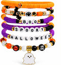 Festive Holiday Charm Bracelets 6-Pack Celebration