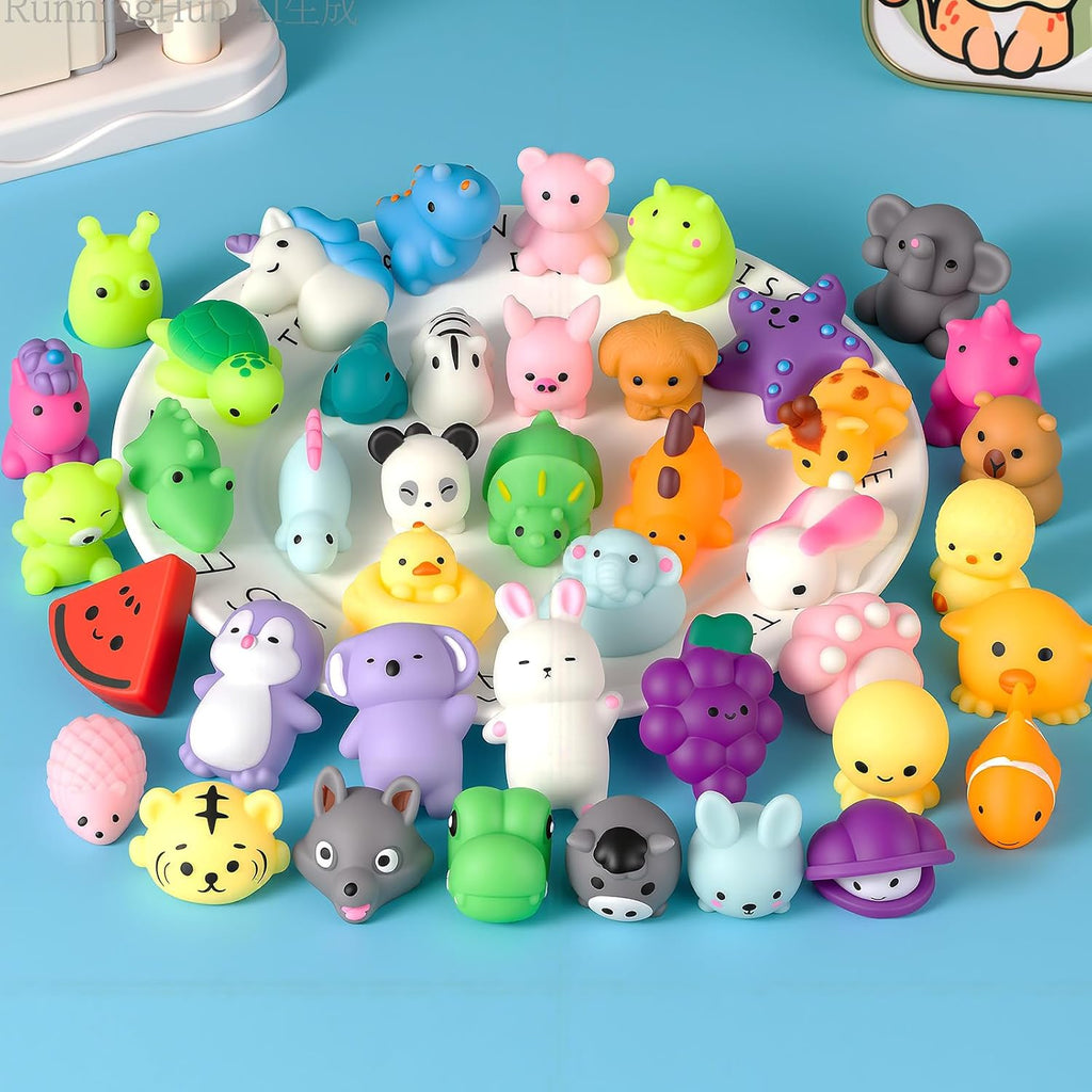 Soft 30-Pack Mochi Squishy Toys Mini Sensory