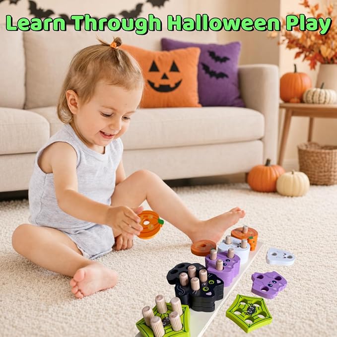 Halloween Montessori Toys Toddlers