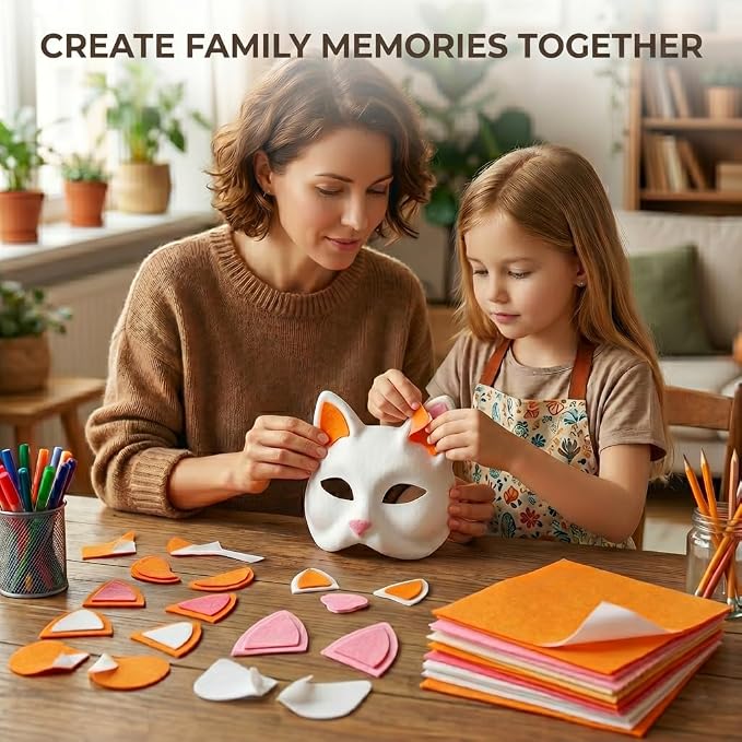 Creative Therian Mask Kit 37-Piece DIY Animal