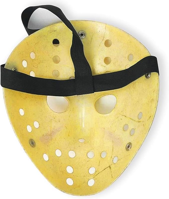Menacing Hockey Halloween Mask Adults Cosplay