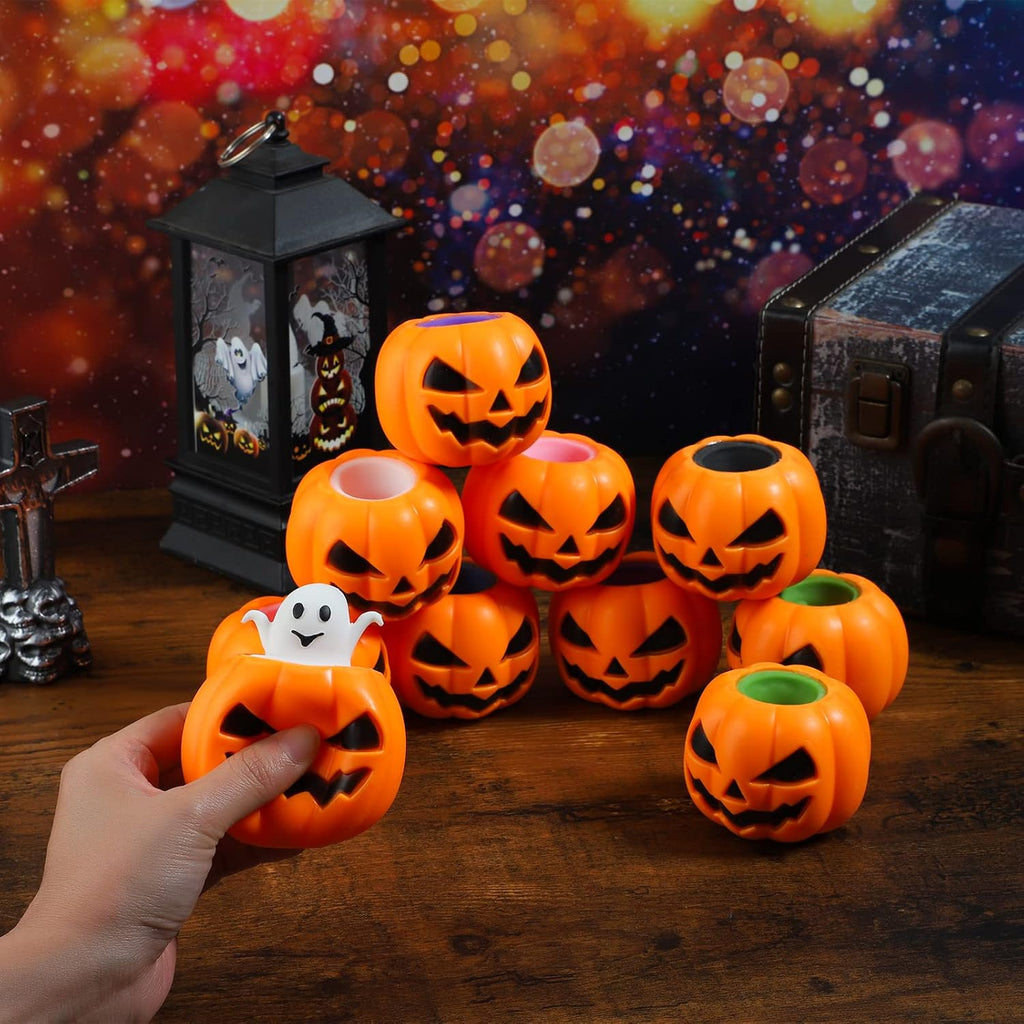 Spooky Halloween Pumpkin Squishy Party Toy Festive