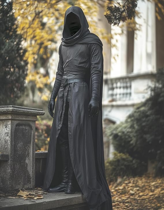 Spandex Full Face Mask 2-Piece Halloween Costume
