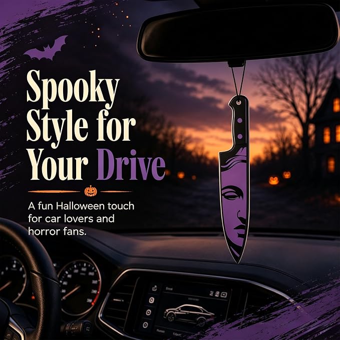 Spooky Horror Car Air Fresheners 12-Pack Auto