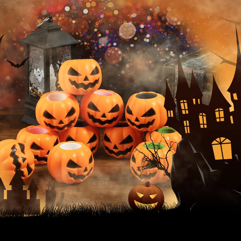 Spooky Halloween Pumpkin Squishy Party Toy Festive