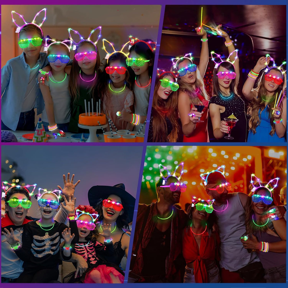 Epic 150-Piece Glow Party Supplies LED Kit
