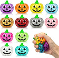 Halloween Squishy Toys 8 Pack Glitter