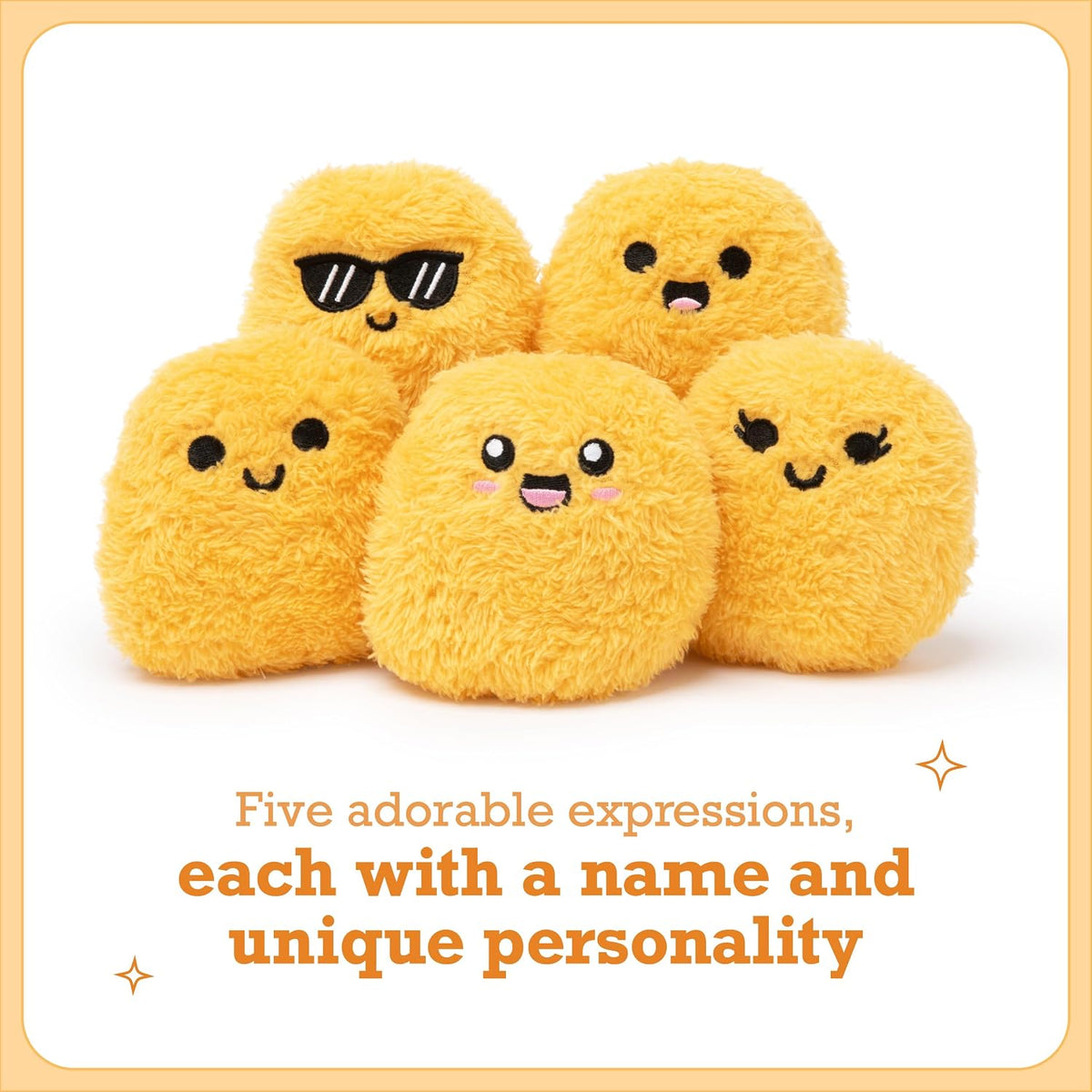 Comfort Chicken Nugget Plush Emotional Support Toy