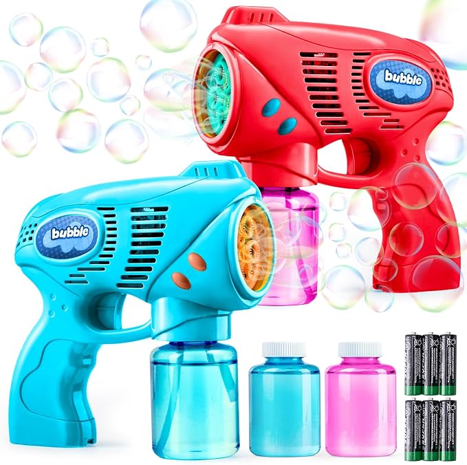 Joyful Bubble Gun for Kids Automatic Bubble Machine