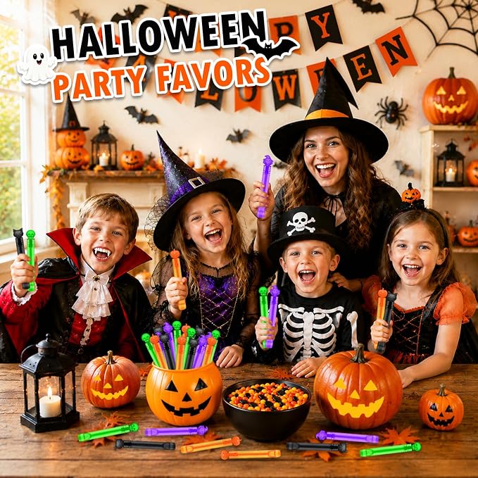 Halloween Mini Bubble Wands 300-Piece