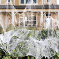 Massive 800 Sq Ft Halloween Spider Web Decoration