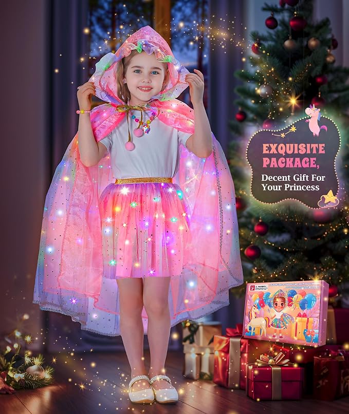 Princess Dress Up Set for Girls Light Up