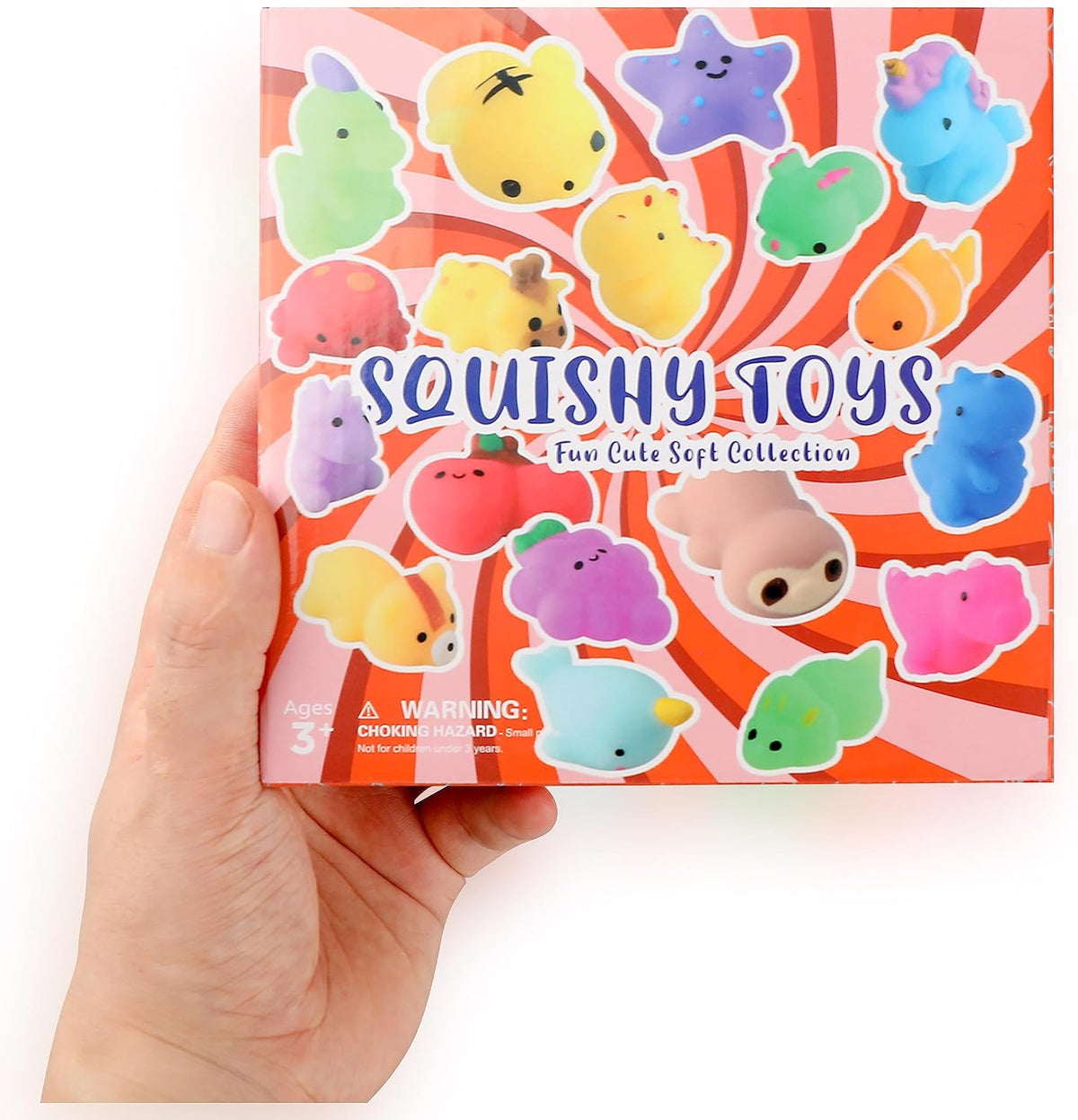 Adorable 32-Pack Mochi Squishy Toys Play Set