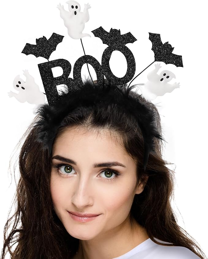 Premium Ghost Costume for Women 4-Piece Halloween Set