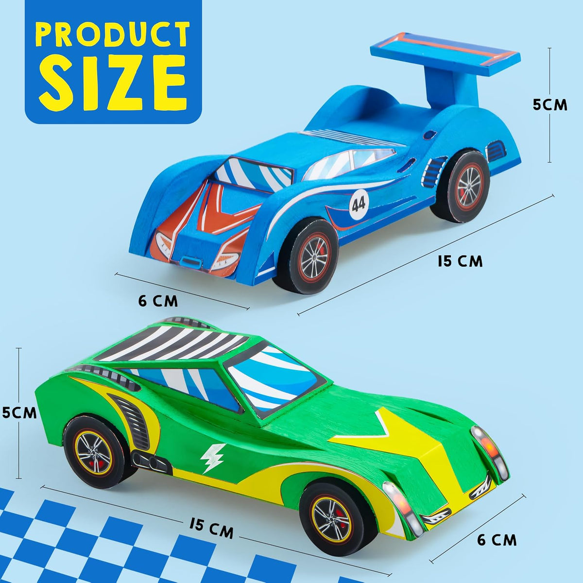 Creative DIY Wooden Monster Truck Toys Build Paint