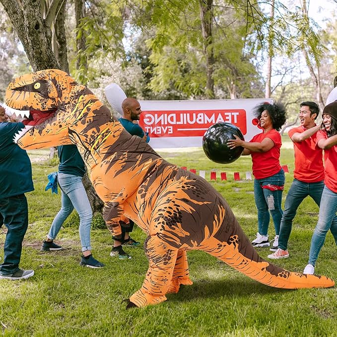 Inflatable Dinosaur Costume T-Rex Adult