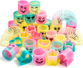 Bouncy 30-Pack Mini Spring Fidget Toys Favor