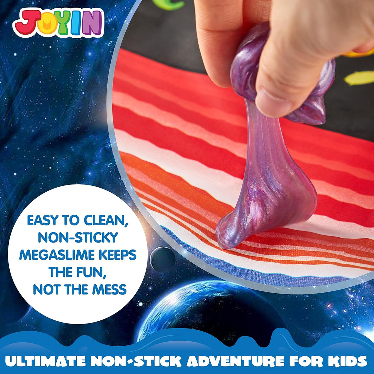 Cosmic 24-Pack Galaxy Slime Balls Party Favors
