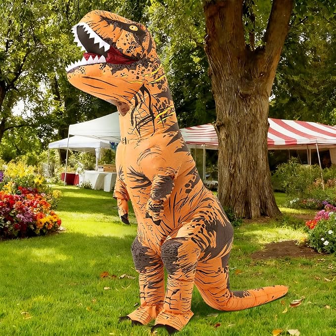 Inflatable Dinosaur Costume T-Rex Adult